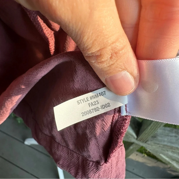 Staud Clothing Pink Velvet Marie Top Small Antique Rose - Picture 12 of 12